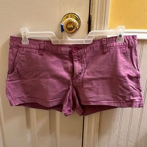 Mossimo size 15 purple shorts